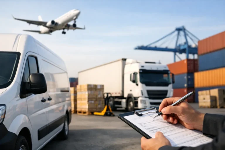 Transport professionnel Lot fiable et ponctuel