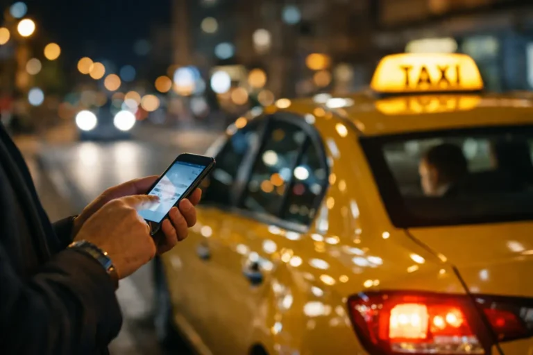 Comment réserver un taxi nocturne sans stress