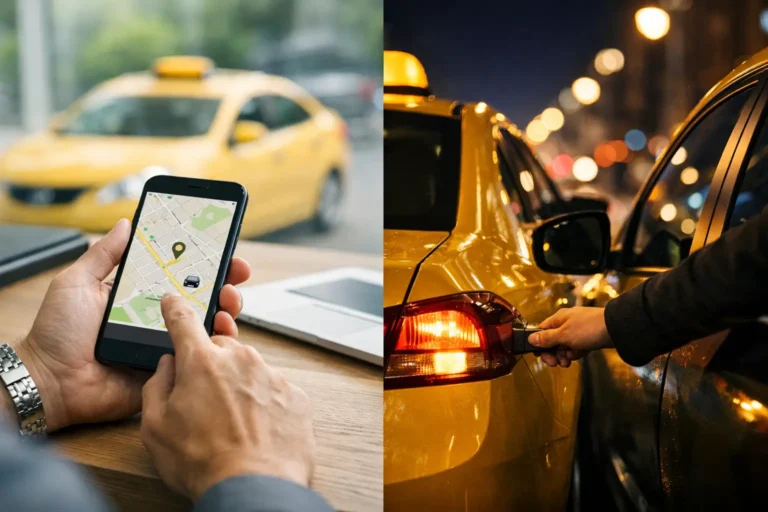 Peut-on réserver un taxi à l'avance ou la nuit ?