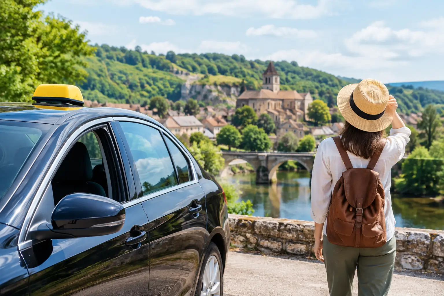 Destinations accessibles depuis Souillac en taxi