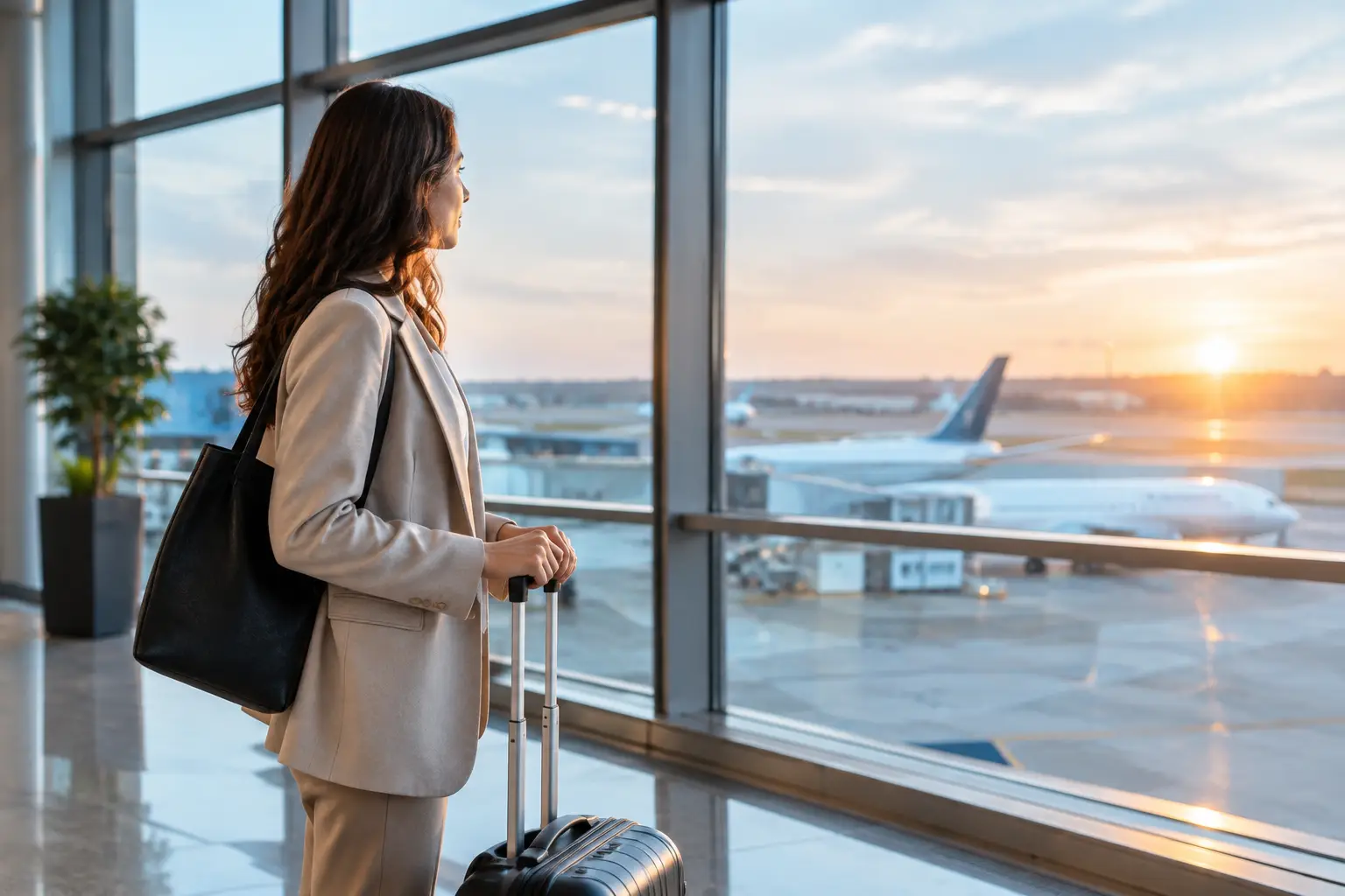 Planifier un transfert aéroport matinal sereinement