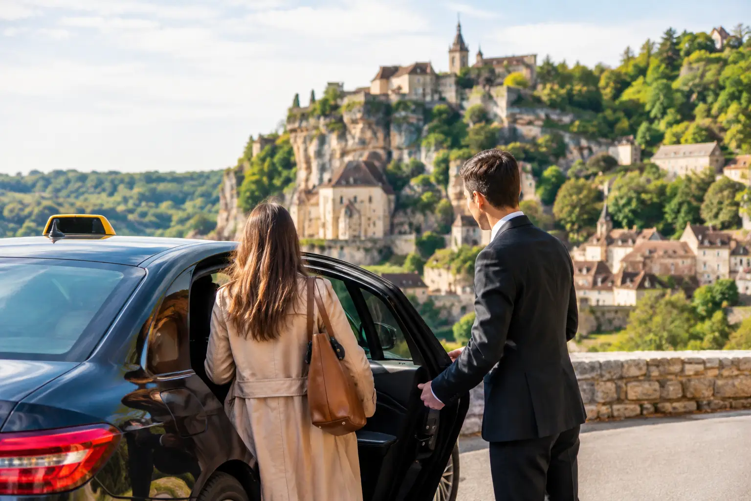 Guide taxi Rocamadour pour un trajet serein